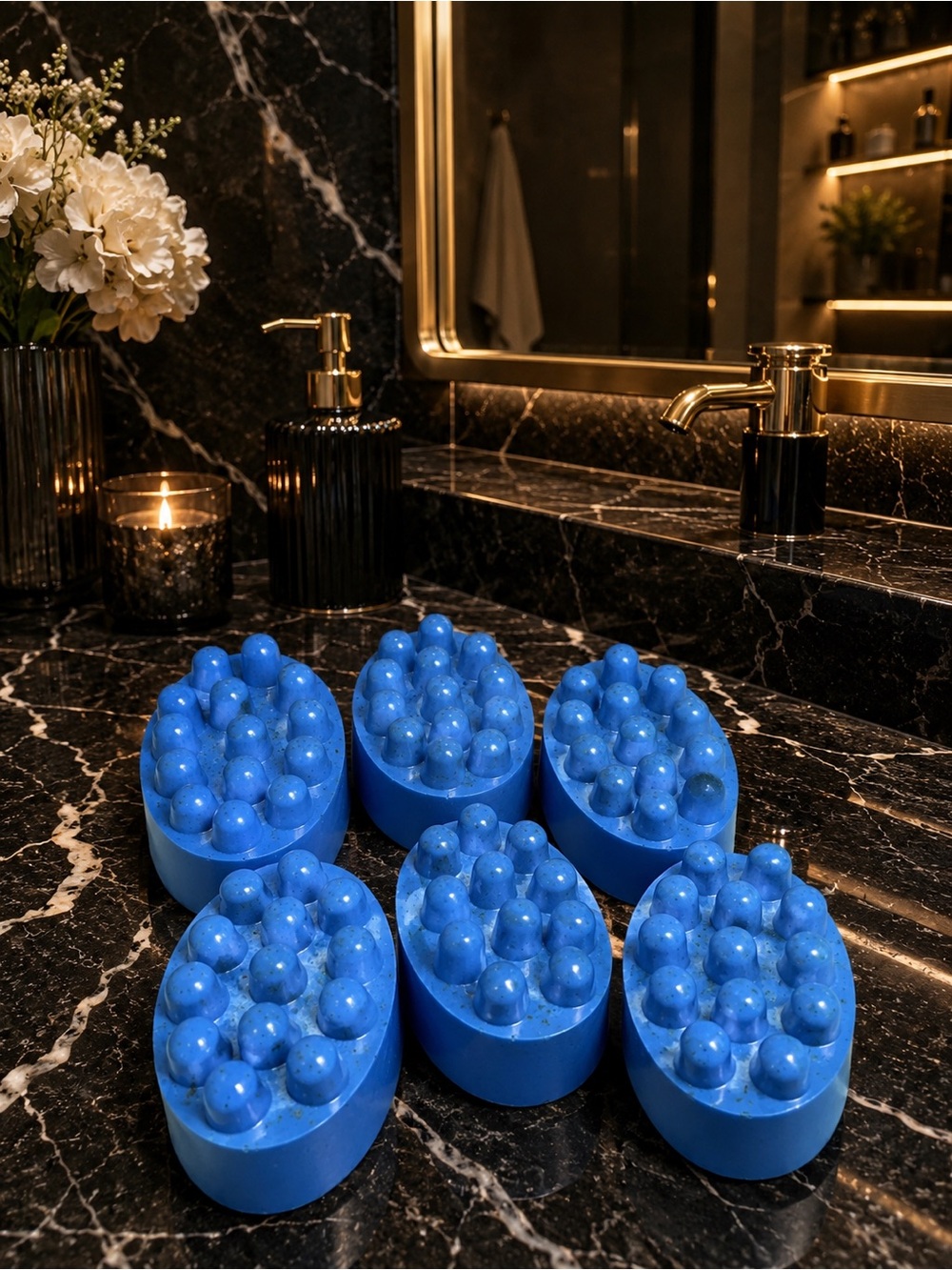 Men’s luxury fragrance 5oz soap massage bar
Sold individually